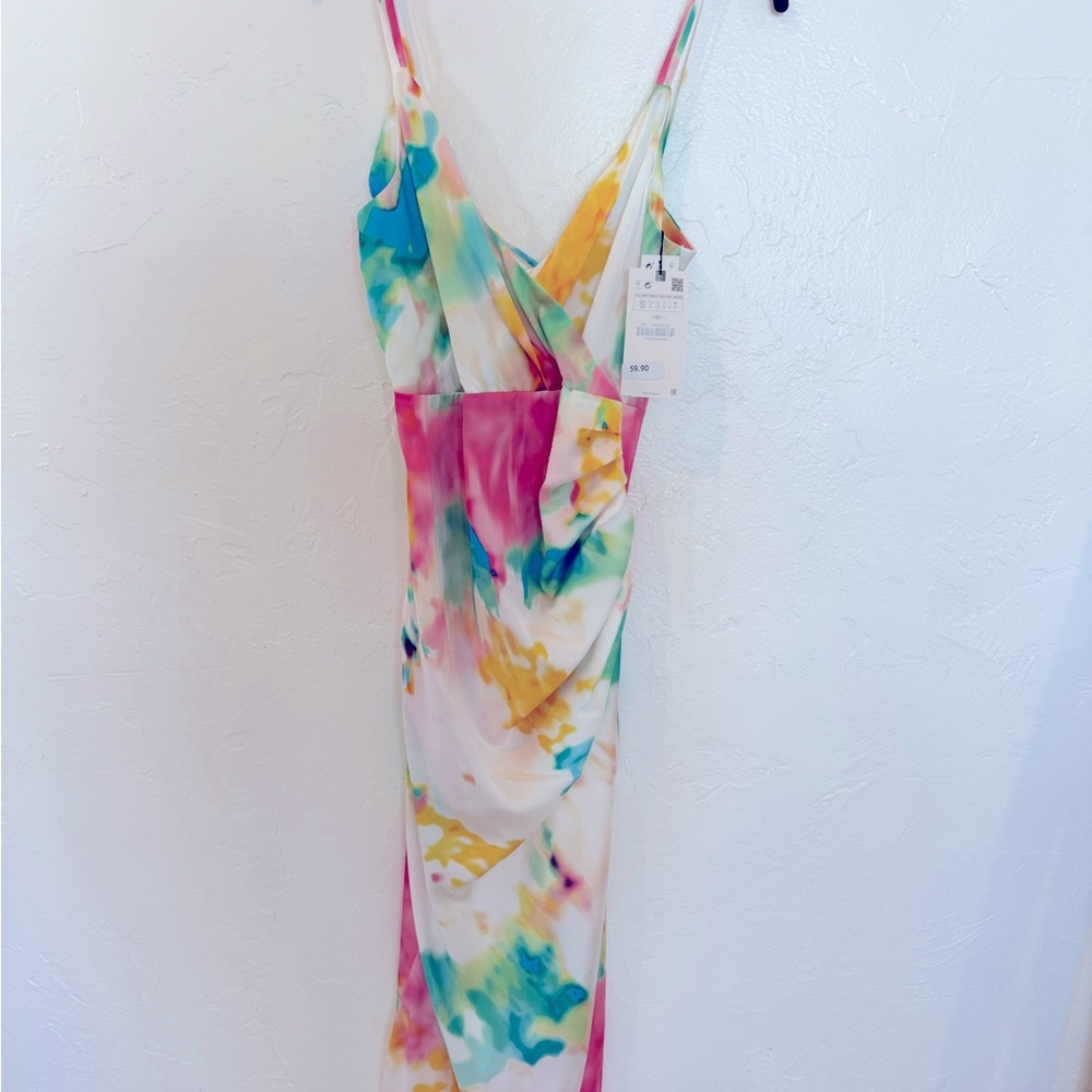 Color burst Spring/summer dress